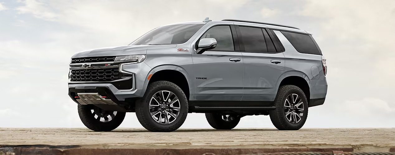 Front 3/4 of the 2024 Chevrolet Tahoe