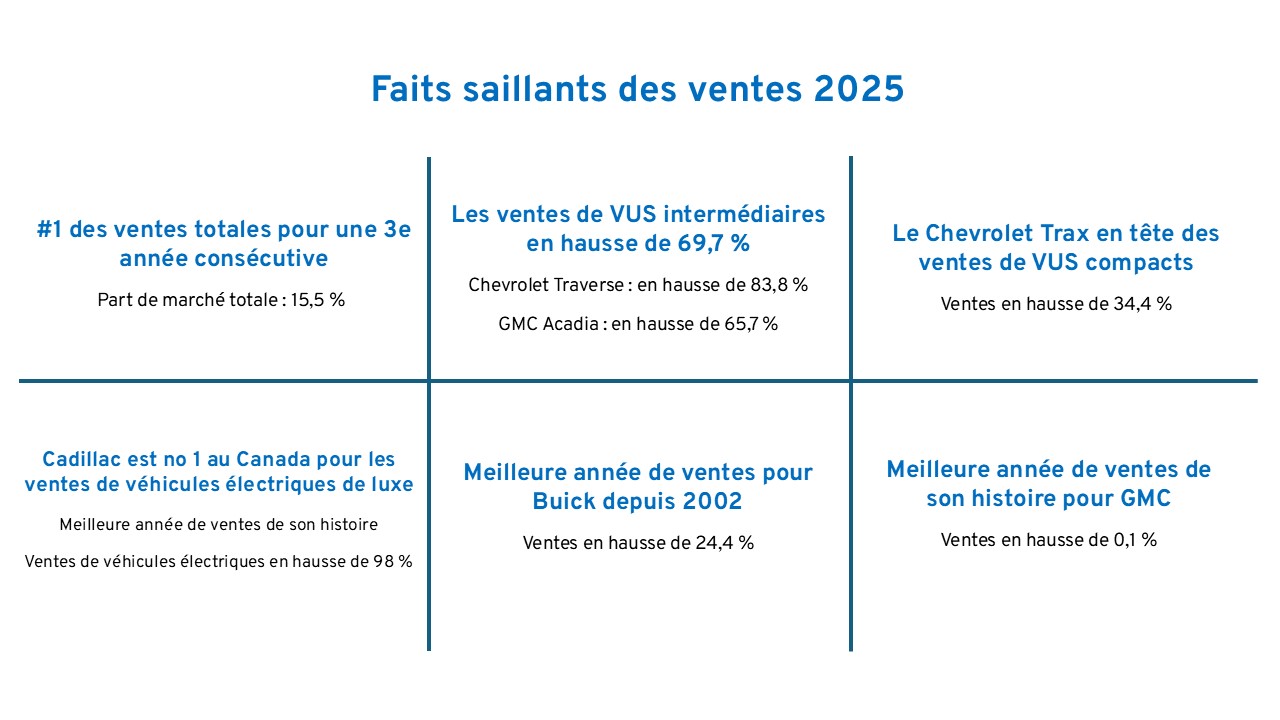 Calendar Year 2025 Total Sales Highlights